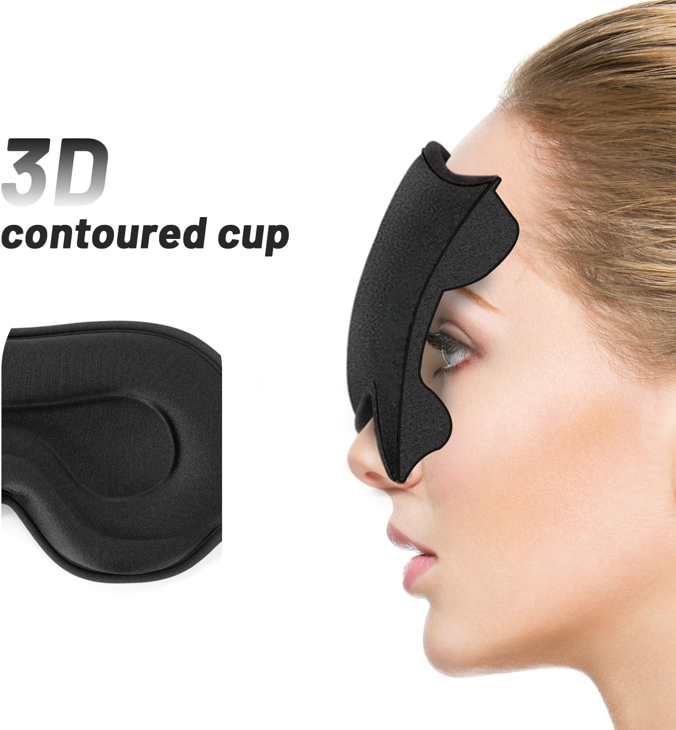 Sleep Eye Mask for Men Women,  - مراجعة Eyelash Extension For Men وسعره