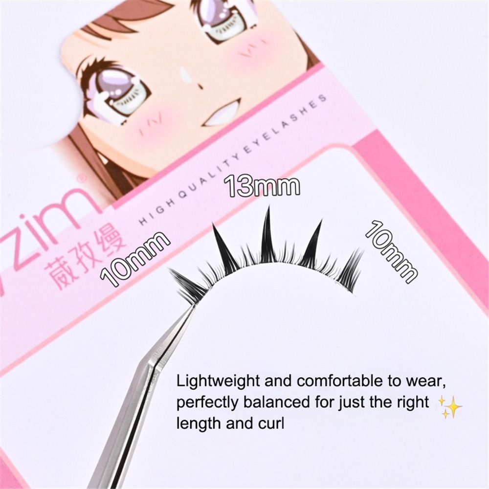 5 Pairs Pack Japanese Cosplay  - مراجعة Eyelash Extension Japanese وسعره