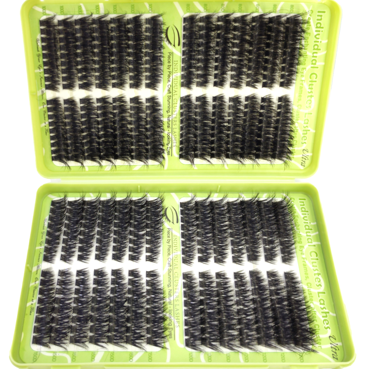 HBZGTLADLash Clusters book DIY - مراجعة Eyelash Extension Mega Volume وسعره