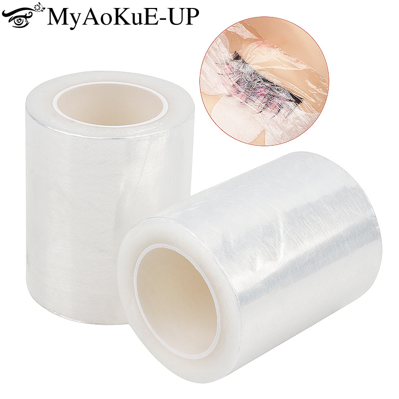 200m/Roll Clear Makeup Film Li - مراجعة Eyelash Extension Examples وسعره