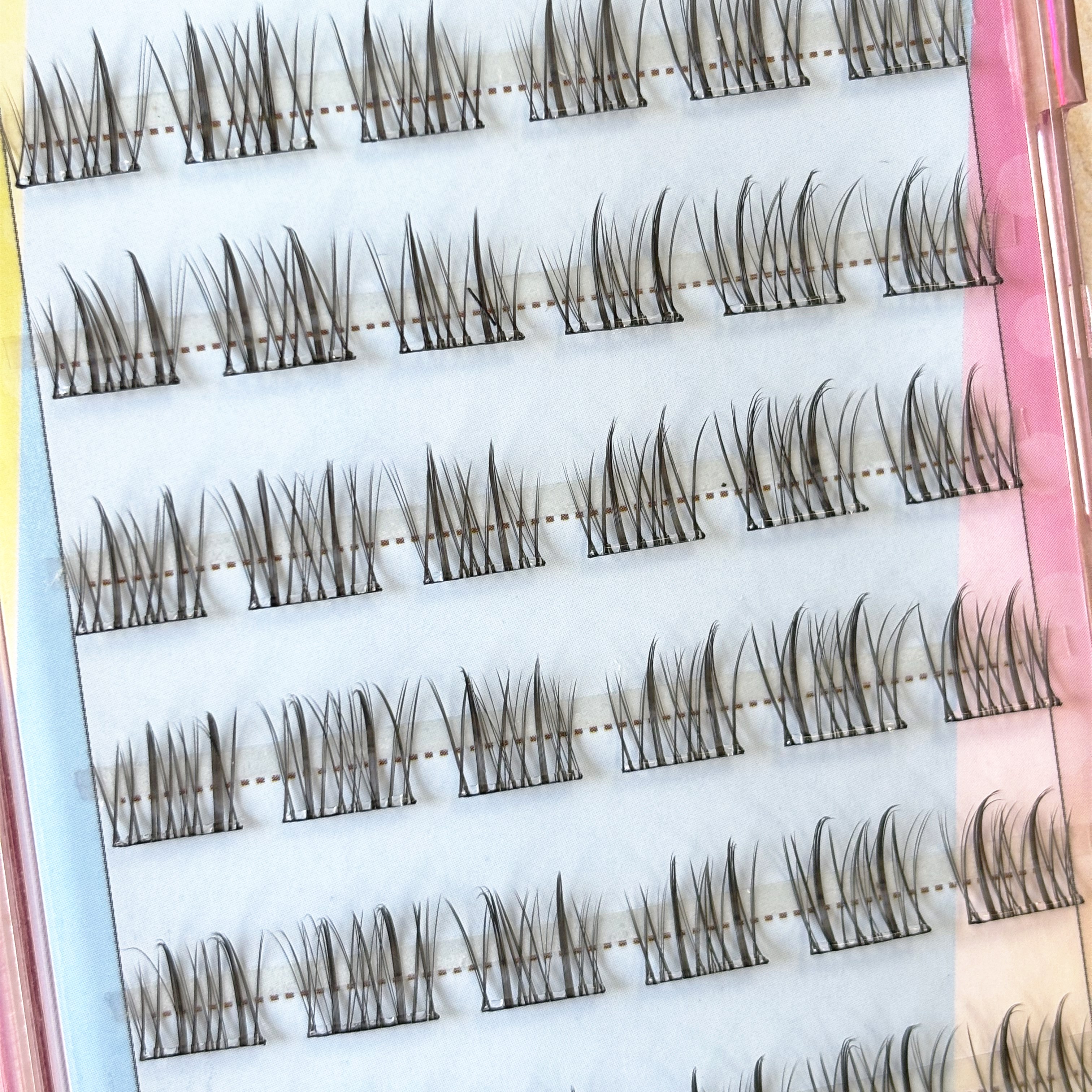 Self-adhesive Eyeslash Extensi - مراجعة Eyelash Extension Japanese وسعره
