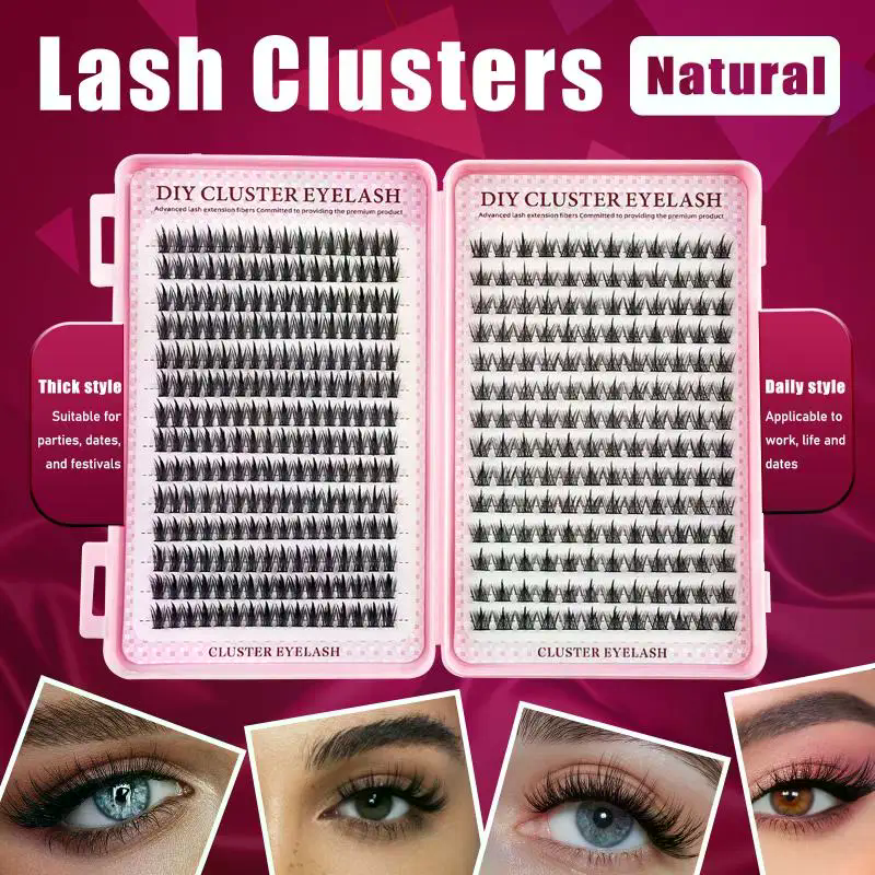 Volume Eyelash Extension Kit 3 - مراجعة Eyelash Extension Volume Lashes وسعره
