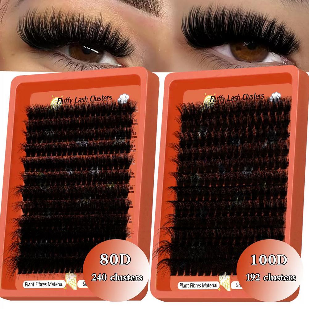 Russian Volume Lash Clusters K - مراجعة Eyelash Extension Mega Volume وسعره