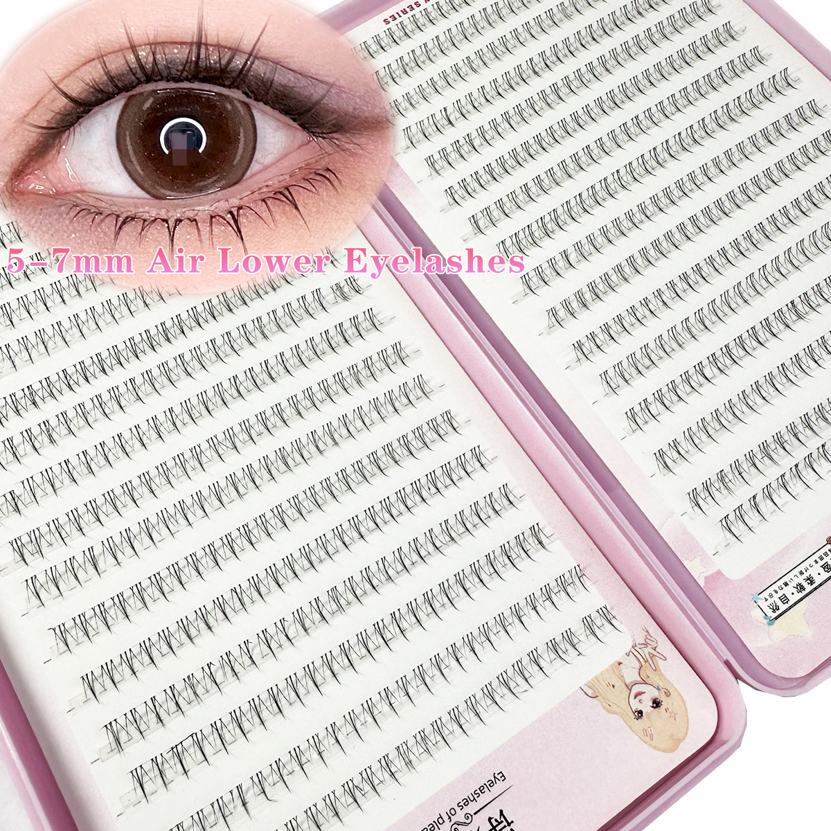 Air Lower Eyelashes Fairy Fake - مراجعة Eyelash Extension Japanese وسعره